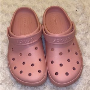 Pink Crocs